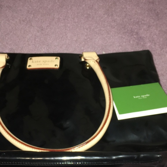 RARE Kate Spade Patent Leather Tote - copy - Picture 7 of 14